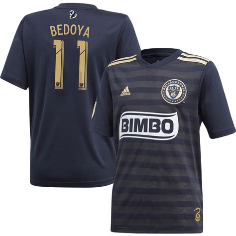 philadelphia union adidas youth 2019 primary replica jersey navy|philadelphia union youth jerseys.